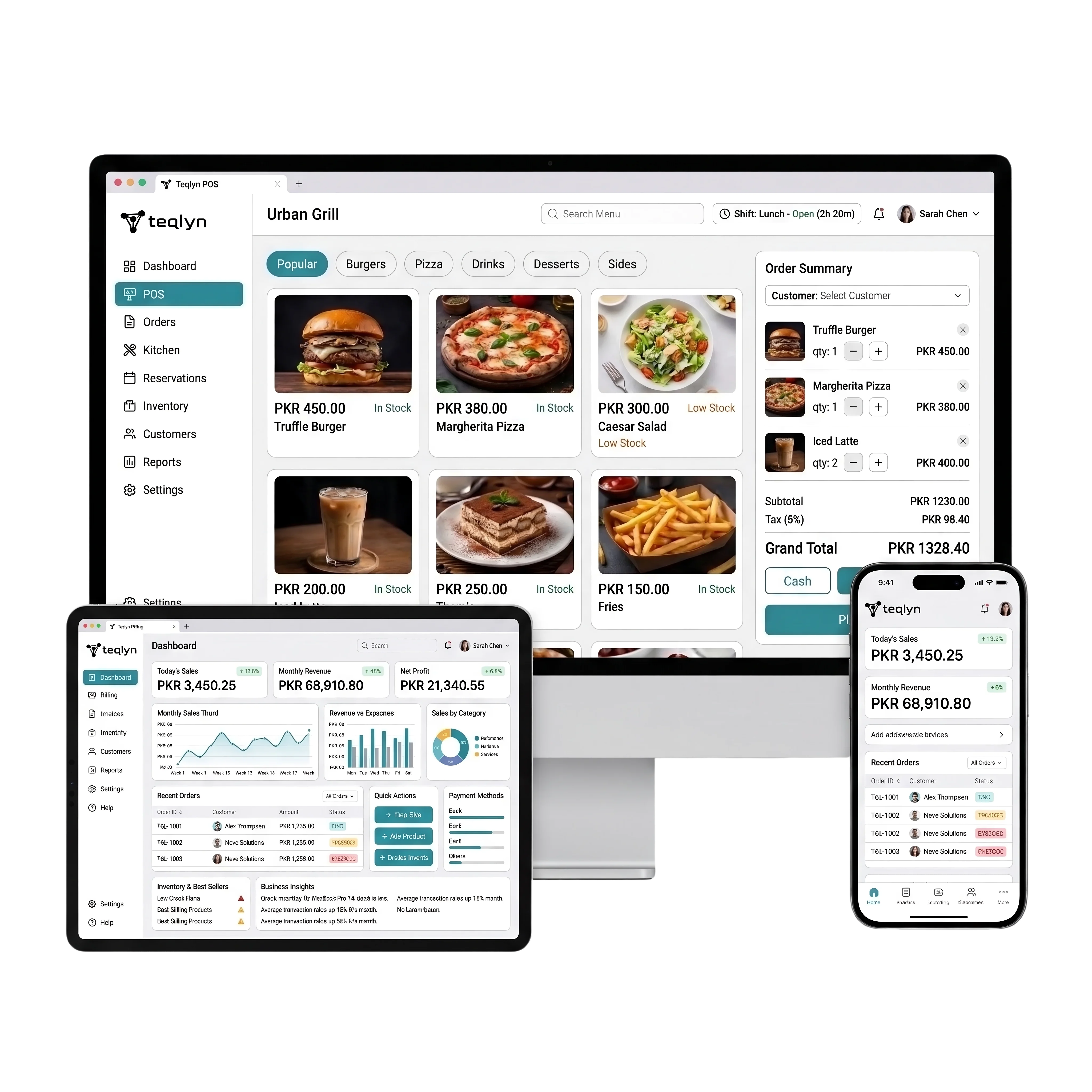 Teqlyn on all devices